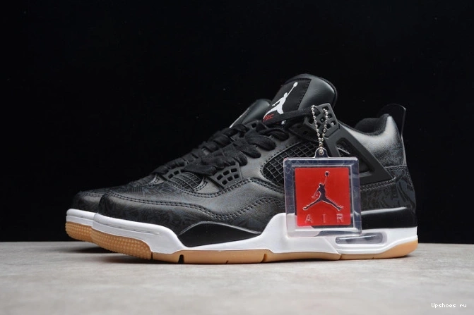 RETRO 4 JORDAN LASER CI1184-001 BLACK AIR 1002